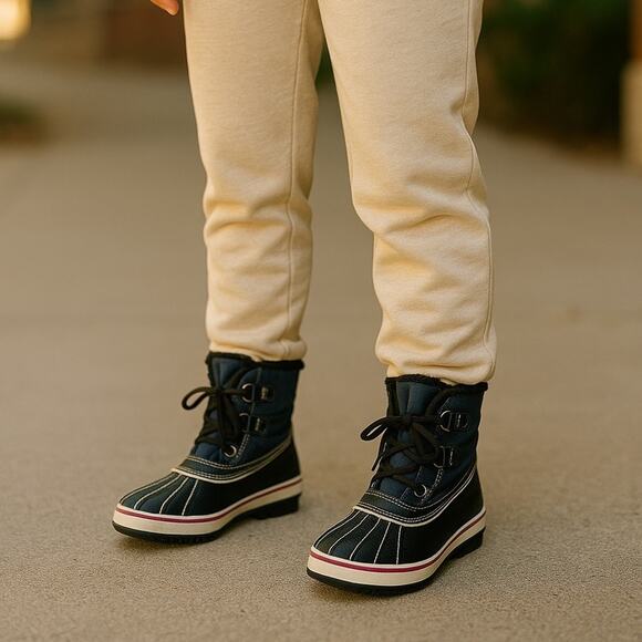 Skechers Cali Highlander Denim Waterproof Duck Boots Size 9 - Picture 13 of 13